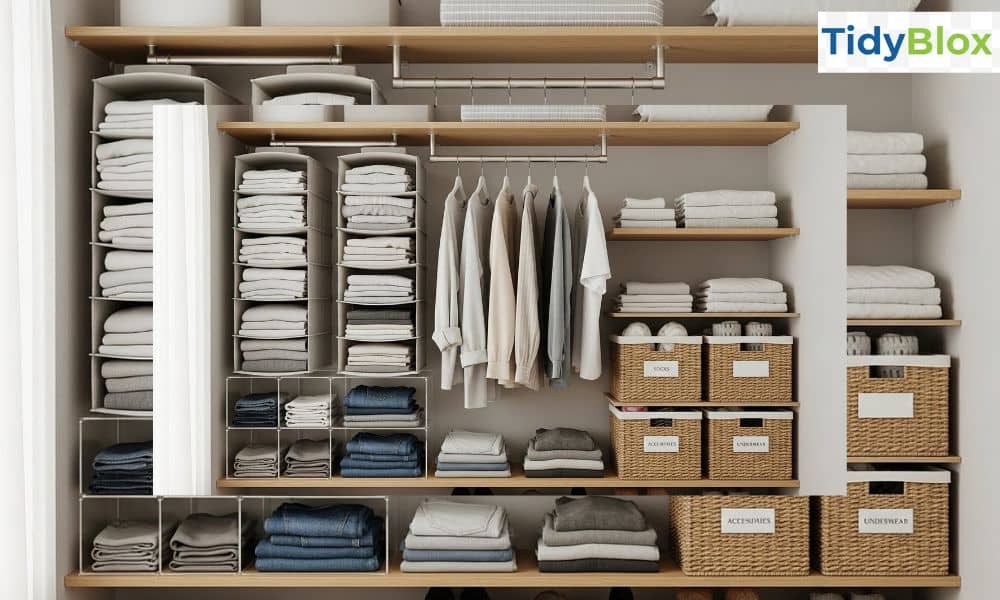organized closet storage ideas for small bedrooms