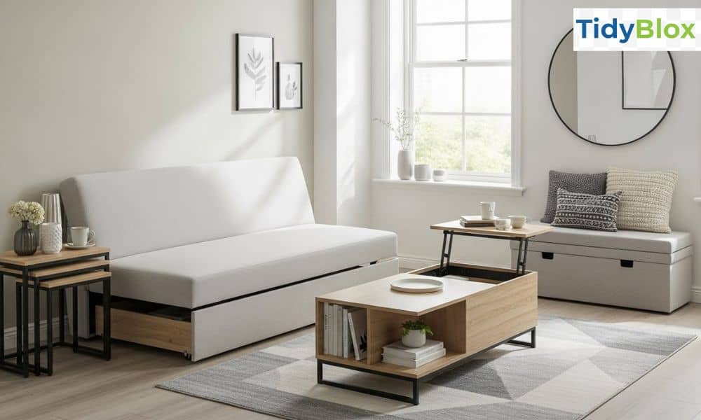 Multi-purpose furniture ideas that save money in small apartment living rooms